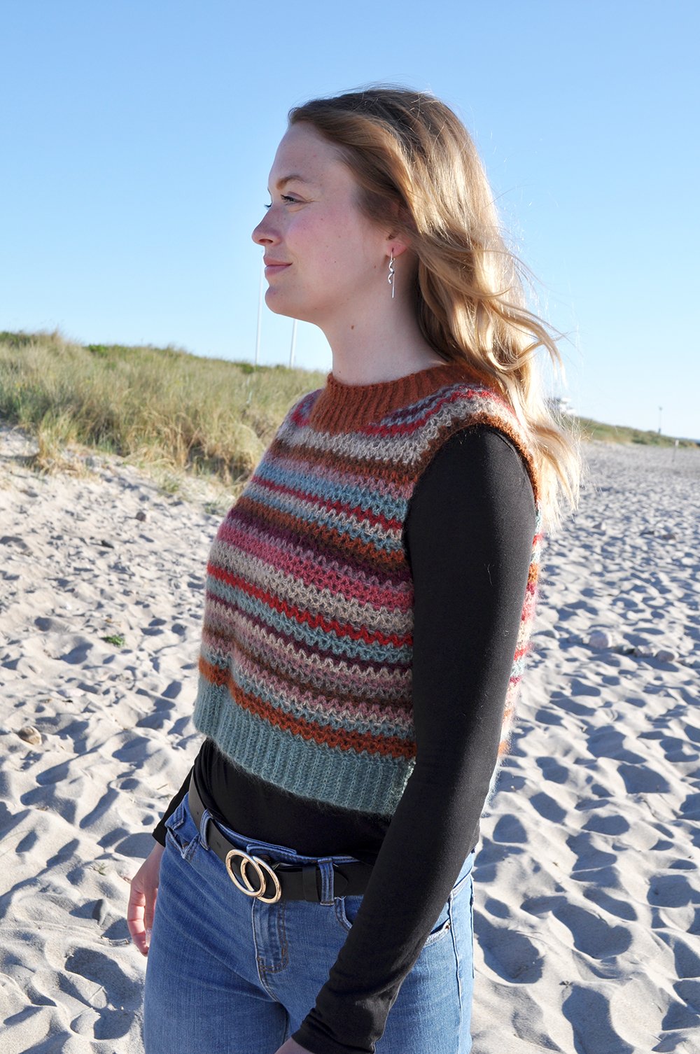 Zigzag vest (DK + US) | Sidsel Sangild